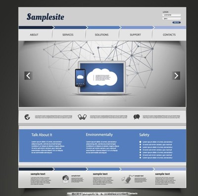 网站设计与网页设计 数字时代的视觉与功能交响曲